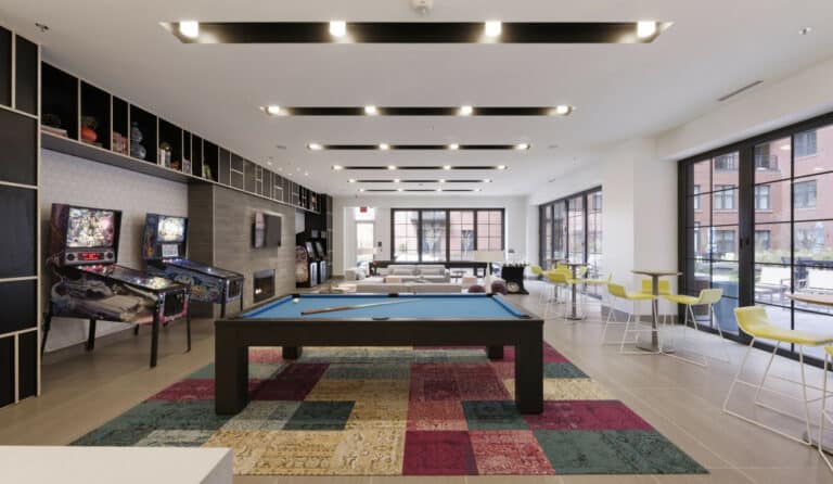 Pike and Rose Block 6 - The Henri game room