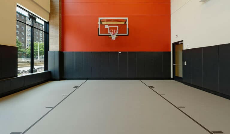 2 M Street indoor basketball